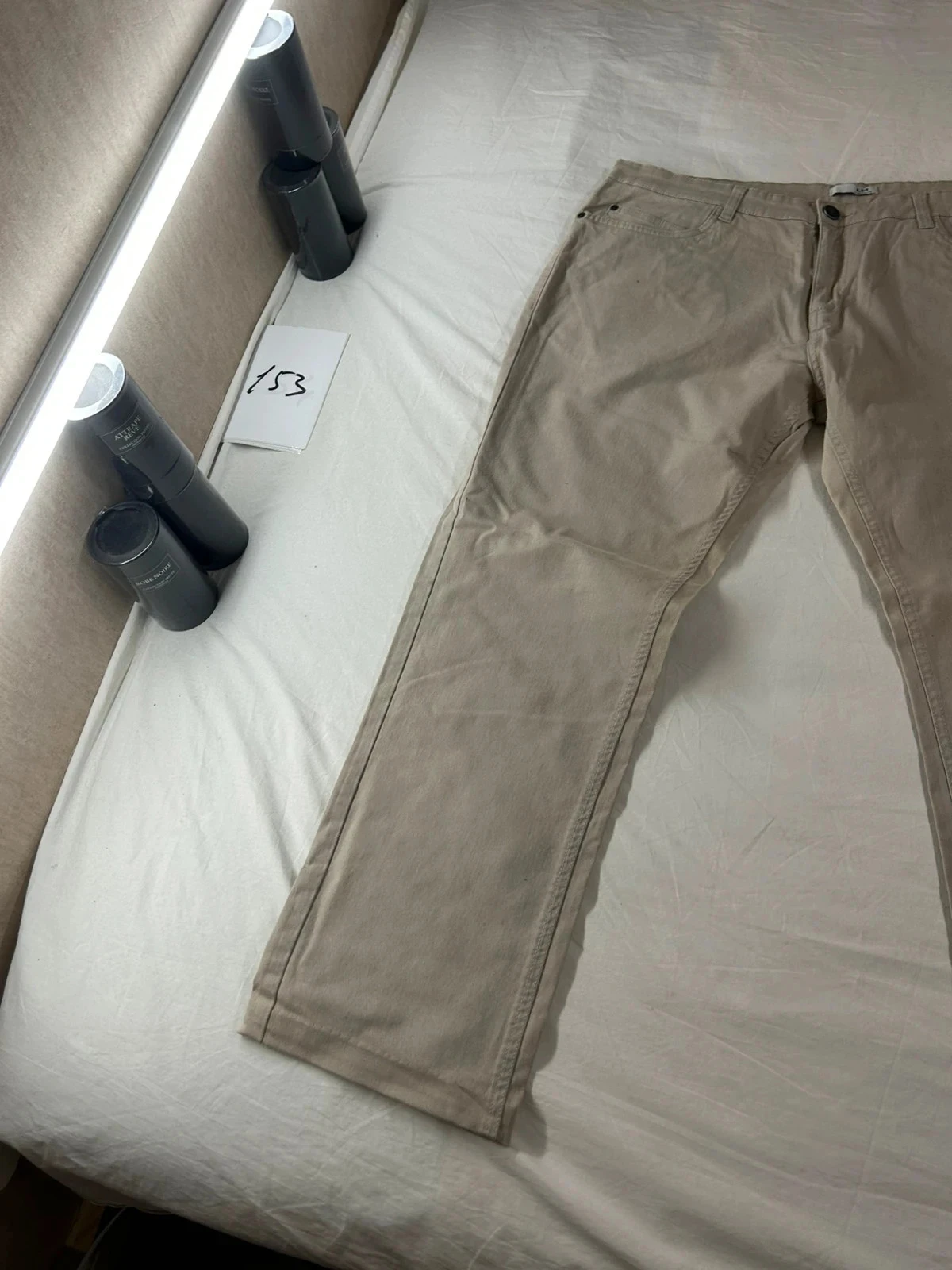 Beige La Halle rechte broek – photo 3